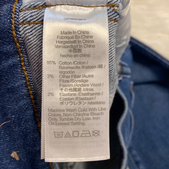 Madewell Stovepipe Jeans size 28 inseam 26” excellent condition - Picture 7 of 12